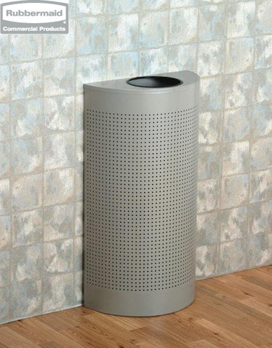 Kosz elegancki półokrągły 45L Silver SKLEP RUBBERMAID
