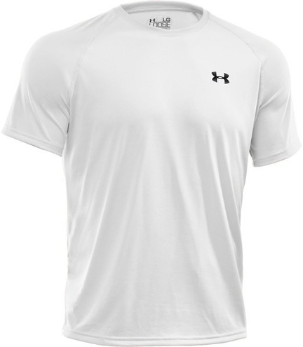 UNDER ARMOUR KOSZULKA TECH SS BIAŁA