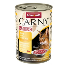 Animonda Carny Senior Wołowina + Kurczak + Ser puszka 400g