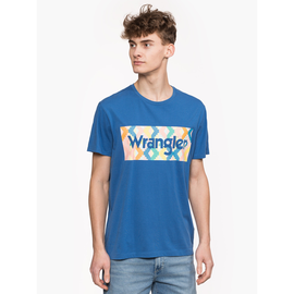 Wrangler "Summer Logo Tee" Federal Blue