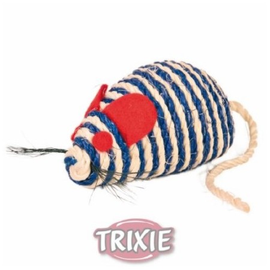 Trixie Mysz z sizalu 10cm