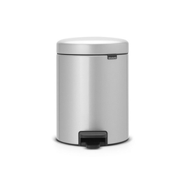 Kosz Pedałowy NEWICON 5L Metallic Grey