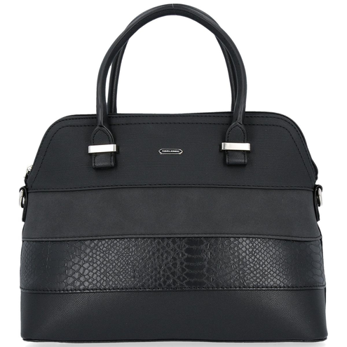 Elegancka Torebka Damska Stylowy Kuferek firmy David Jones Czarna (kolory)