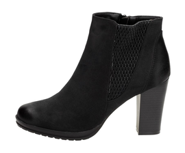 Czarne botki, buty damskie SABATINA DM17-6N