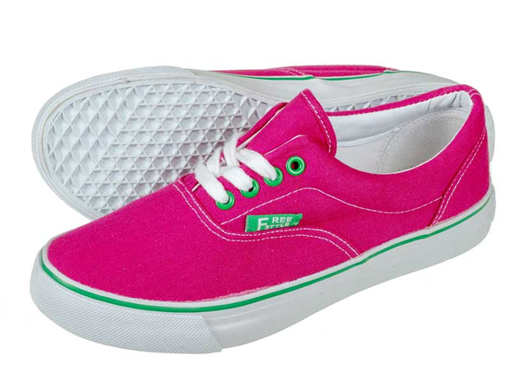 -50% Markowe trampki FREE STYLE 412-266 fuksja