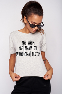T-SHIRT "ZAROBIONA JESTEM"ILM