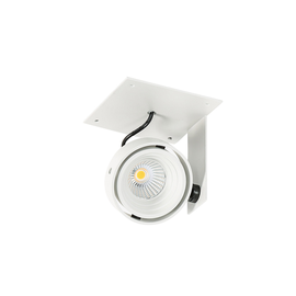 Patrizio Single 4000K GL7118-1/1X12W 4000K WH+BL lampa do zabudowy