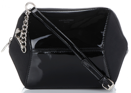 Elegancka Lakierowana Listonoszka Firmy David Jones Czarna (kolory)