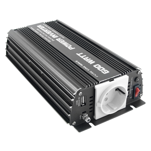 Przetwornica prądu 24V na 230V moc 600W SINUS
