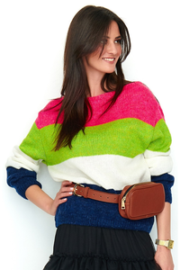 Sweterek w pasy ns52