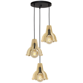 Lampa wisząca PAT czarny przewód 885E1/R Aldex