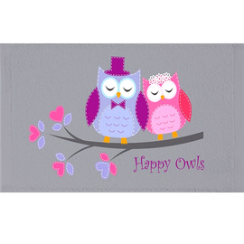 Ręcznik plażowy HAPPY OWLS