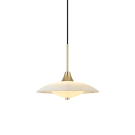 BARONI lampa wisząca mosiądz 30cm 407030 halo design