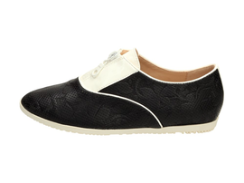 Czarny półbuty damskie, buty VICES A927-1