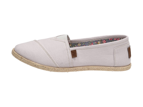 Szare Tomsy buty damskie McKeylor 7918 SLIP ON