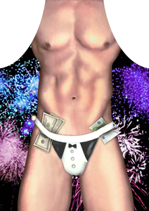Fartuch kuchenny Striptease man
