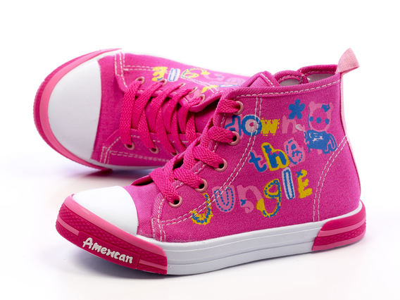 -45%Markowe trampki dziecięce AMERICAN TEN14FU