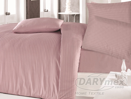 Pościel satynowa Vivario Pink 160x200