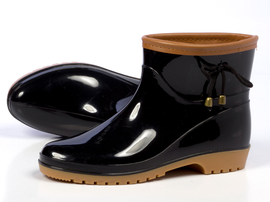 -50% Czarne kalosze DEMAR LILY ocieplane