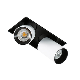 Novum Trimless Double GL7119-2/12W 4000K WH+BL lampa do zabudowy