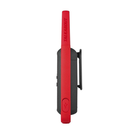 KRÓTKOFALÓWKA RADIOTELEFON MOTOROLA T62 CZERWONE WALKIE TALKIE