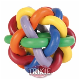 Trixie Piłka pleciona gumowa 10cm