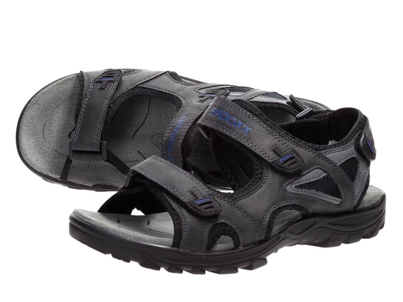 -50% Sandały męskie nadwymiar BADOXX 9036 GR