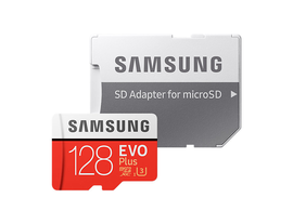 SAMSUNG Karta Pamięci 128GB EVO Plus microSDXC 100mb/s Klasa 10 MB-MC128GA/EU