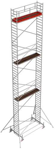 Rusztowanie aluminiowe jezdne KRAUSE Stabilo 100 (3,00 x 0,75m) - 14,40m 751409