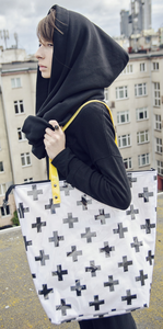 [Zestaw] Torba MANA MANA Shopper Neon Yellow Positive + Kombinezon INFINITE YOU M145 + Bransoletka VIVID SUMMER