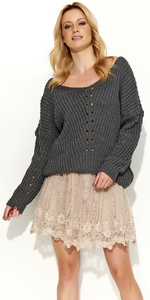 Sweter S53 - Grafitowy