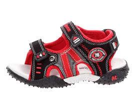 -45% Sandałki dziecięce, buty AMERICAN 1412BK