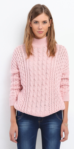 SWETER DAMSKI DŁUGI RĘKAW - TSW0636