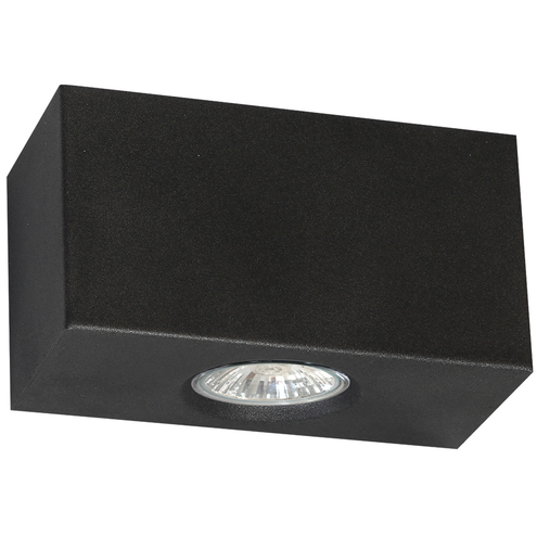 Kinkiet mały 1-PŁ BRASCO BLACK 729S/1 Aldex