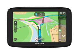 TomTom Via 53 - nawigacja samochodowa - Europa - WiFi - dożywotnia mapa - informacje o korkach przekazywane ze smartfonu - dostępne od ręki