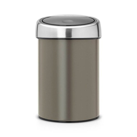 Kosz TOUCH BIN  3L Platinum / Matt Steel
