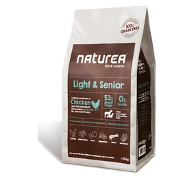 Naturea Grain Free Chicken Light & Senior 100 g – kurczak bez zbóż