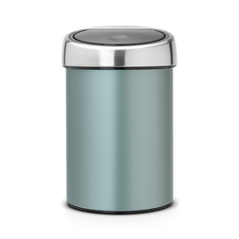Kosz TOUCH BIN  3L Metallic Mint / Matt Steel