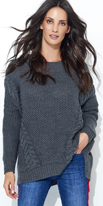 Sweter NU_S38 - Grafitowy