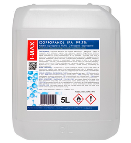 IPA I-MAX alkohol izopropylowy 99,9% 5l