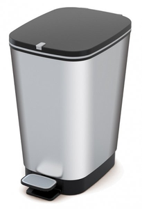 Kosz na śmieci CHIC-BIN 30L srebrny