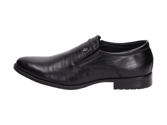 Czarne buty męskie mokasyny NOWACKI DMM16_7