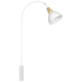Kinkiet 1-PŁ FASAN WHITE DUŻY 873C/D Aldex