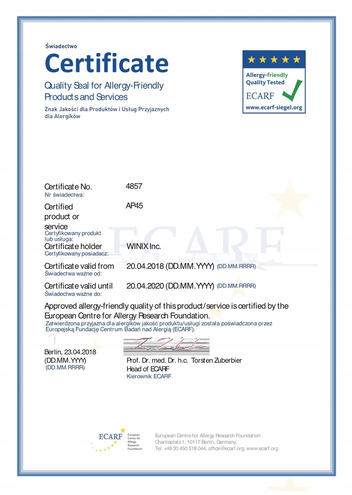 IDEAL oryginalny filtr wkład do kasety filtracyjnej IDEAL AP45