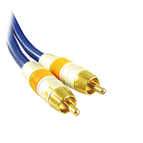 Przyłącze 1 wtyk RCA na 1 wtyk RCA PROFi BEGLI 2m