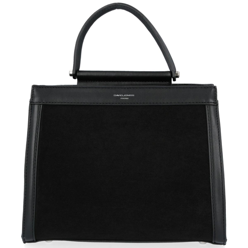 David Jones Firmowe Torebki Damskie Elegancki Dwukomorowy Kuferek Czarna (kolory)