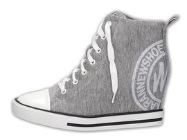-40%Trampki na koturnie sneakersy VICES Y614-5