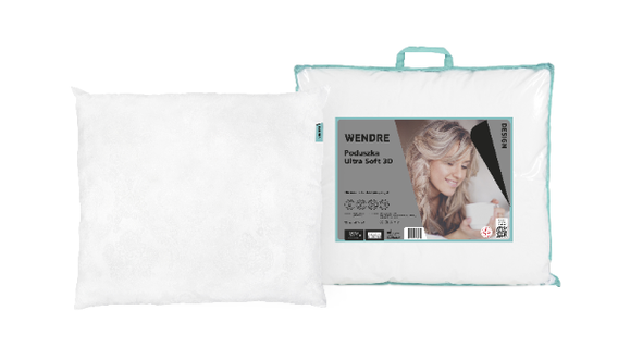 Poduszka ULTRA SOFT 3D 70x80 biała
