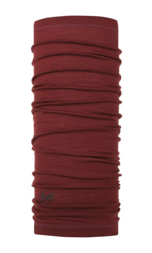 Buff® Lightweight Merino Wool Solid Wine - chusta wielofunkcyjna z wełny merino 113010.403.10.00