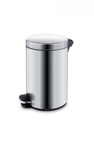 Kosz na śmieci 20L FREEDOM FRESH SOFT stal satyna z wolno opadającą pokrywą